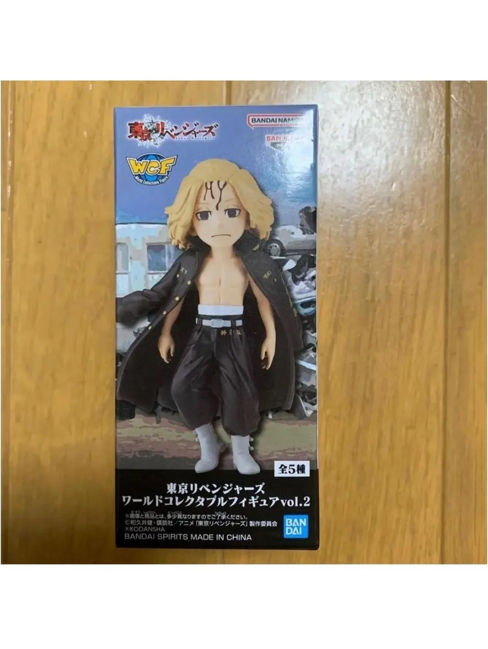 Bandai Tokyo Revengers Manjiro Sano Mikey WCF Vol 2 Figure New Black Chibi